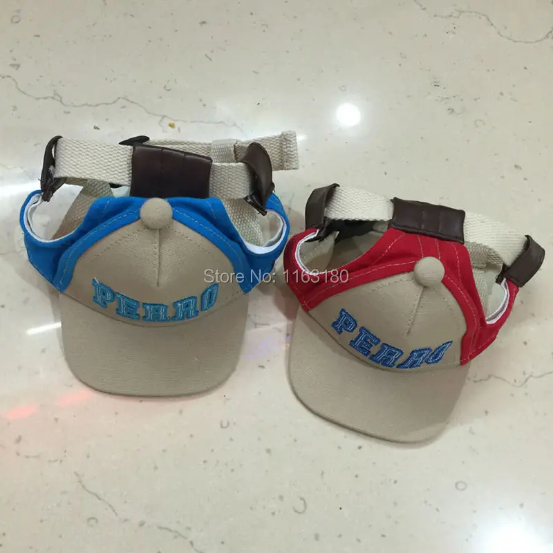 100 pcs/lot Breathable Baseball Dog Caps Pet Hats Large Dogs Fashion Sports Sun Supplies Size Adjustable | Дом и сад