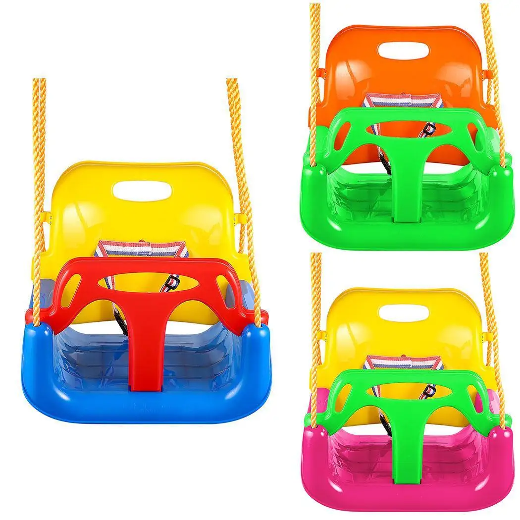 3 в 1 Jungle Gym Swing Seat Heavy Duty Chain Playground Детские уличные качели поворотные с цепью парк