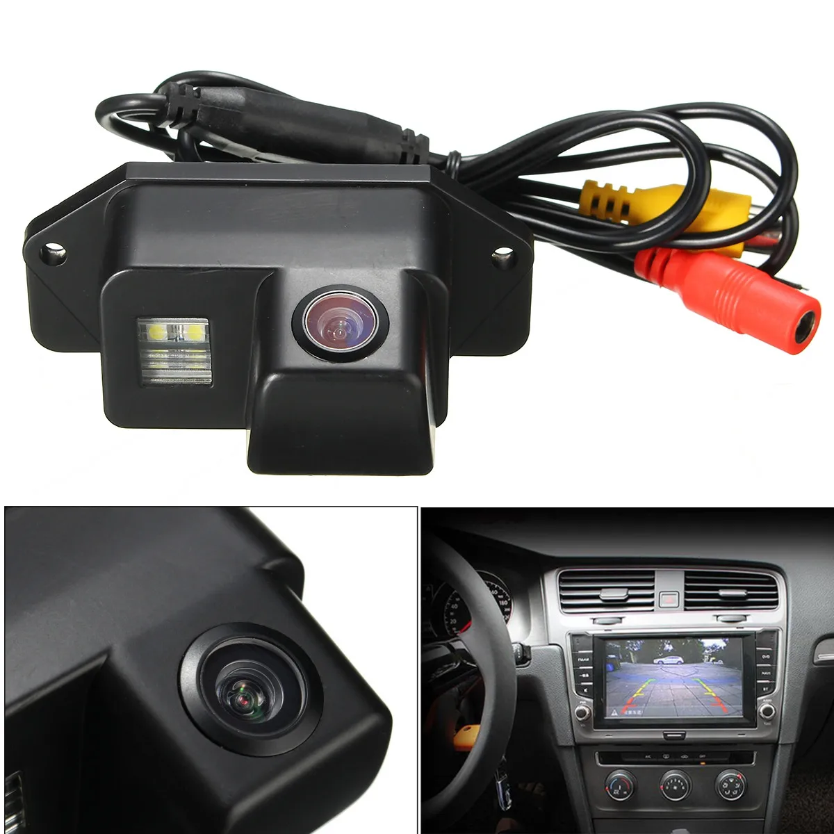 12V Авто Реверсивный Камера для Защитные чехлы для сидений, сшитые специально для Mitsubishi Lancer Evolution заднего вида с оборотным бэкапом заднего вида ночного видения Водонепроницаемый 170 градусов