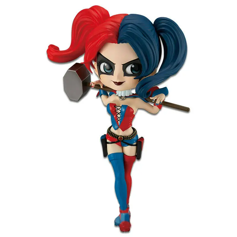 Q posket DC Comics летучая мышь человек отряд самоубийц Харли Куинн Джокер ПВХ фигурка
