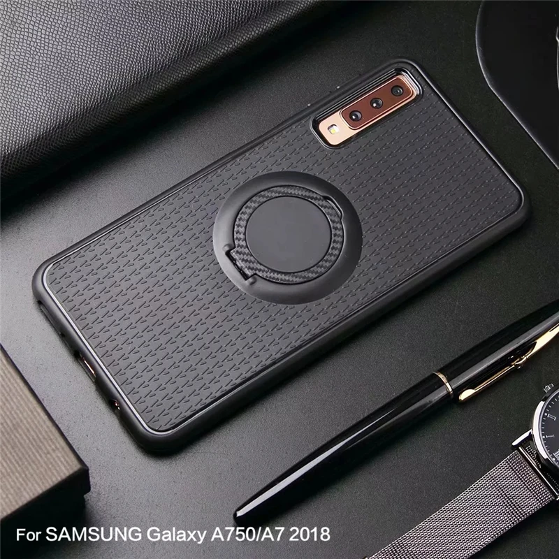 Для Samsung Galaxy A6 A7 A9 J8 J4 J6 Plus 2018 EU мягкий TPU автомобильный держатель чехол для J2 core Capa