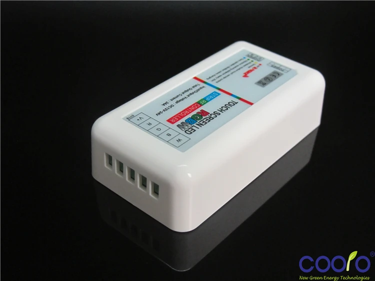DC12 24A RGBW led контроллер 2 4G сенсорный экран RF пульт дистанционного управления для