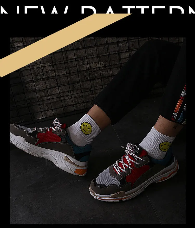 1 Pair High Quality Harajuku Chaussette Style Weed ankle Socks for Women Men Cotton Hip Hop Socks Man Meias Mens Calcetines