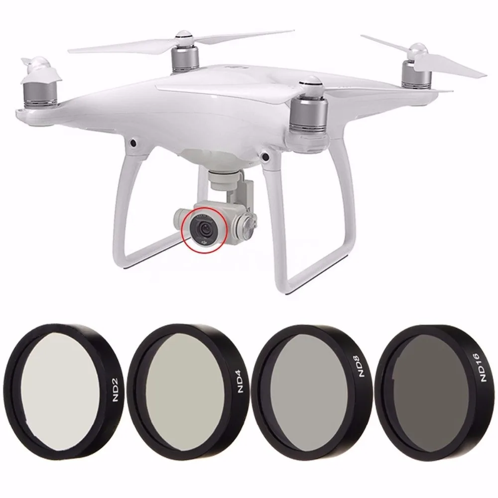 Защитный фильтр для объектива CAENBOO ND 2 4 CPL градиентный дрона DJI Phantom 3