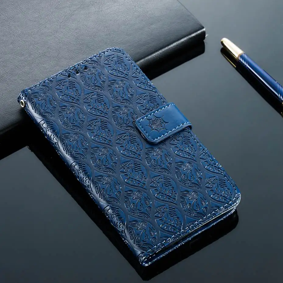DarkBlue Из искусственной кожи чехол для samsung Galaxy A10 A20 A30 A40 A50 A70 чехол для телефона для samsung Galaxy M10 M20 M30 крышка флип-чехол - Цвет: DarkBlue