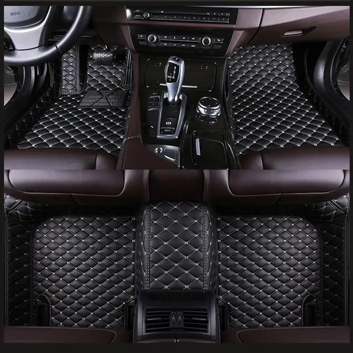 Автомобильные коврики для lexus nx 300H nx300h NX200 NX200t NX300 Аксессуары для автомобильных ковров - Название цвета: black beige