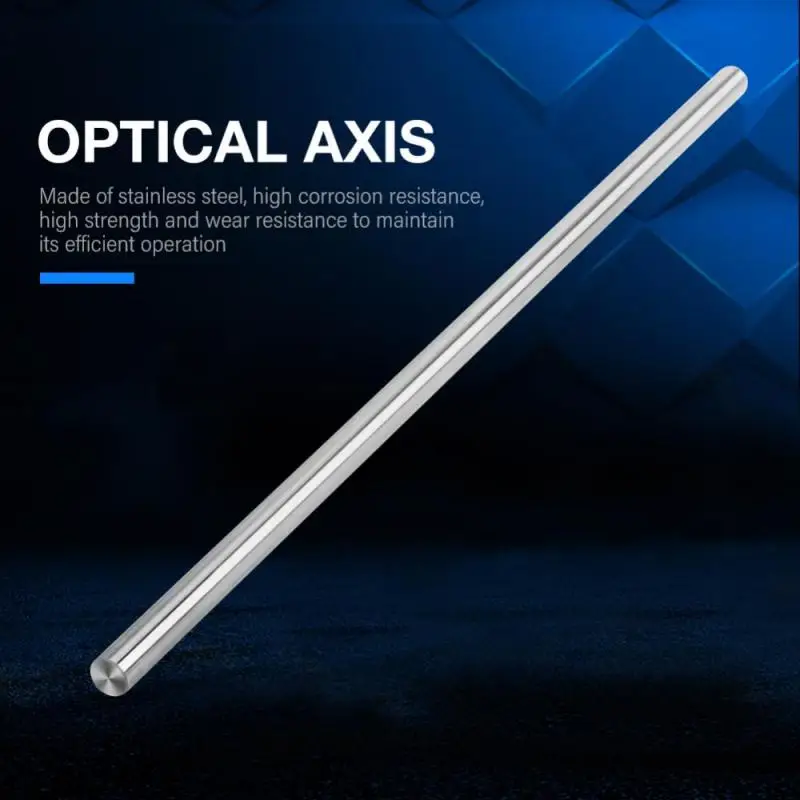 1 шт. линейный цилиндрический стержень хромированный из углеродистой стали