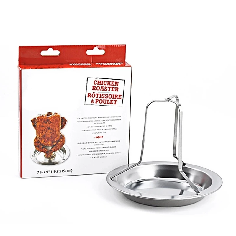 1 шт. полка для готовки курицы из нержавеющей стали|Столовые сервизы| |
