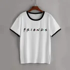 Женская футболка в стиле Харадзюку, белая женская футболка, футболка для ТВ-шоу для девушек, футболка с графическим рисунком, летние топы 2019, модные тумблеры