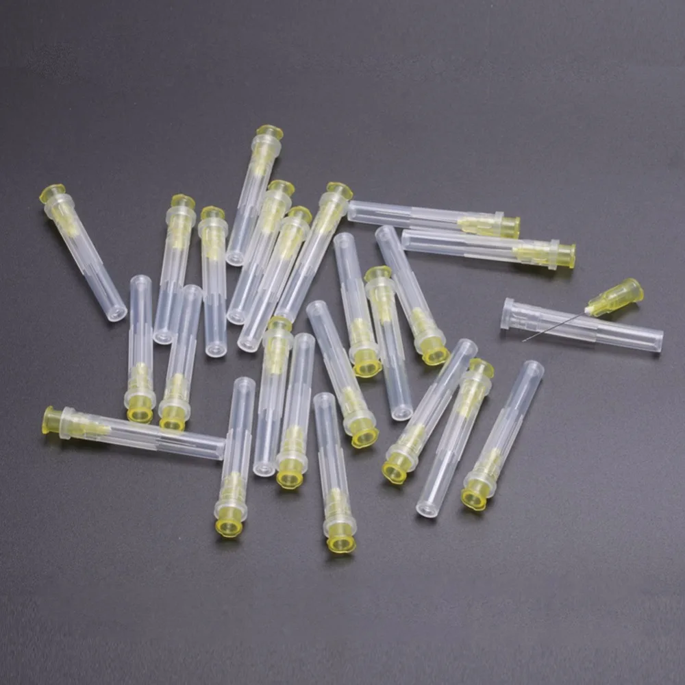 Новинка 100 шт./1 упаковка 24Ga Стоматологическое Endo орошение игла кончик закрытое