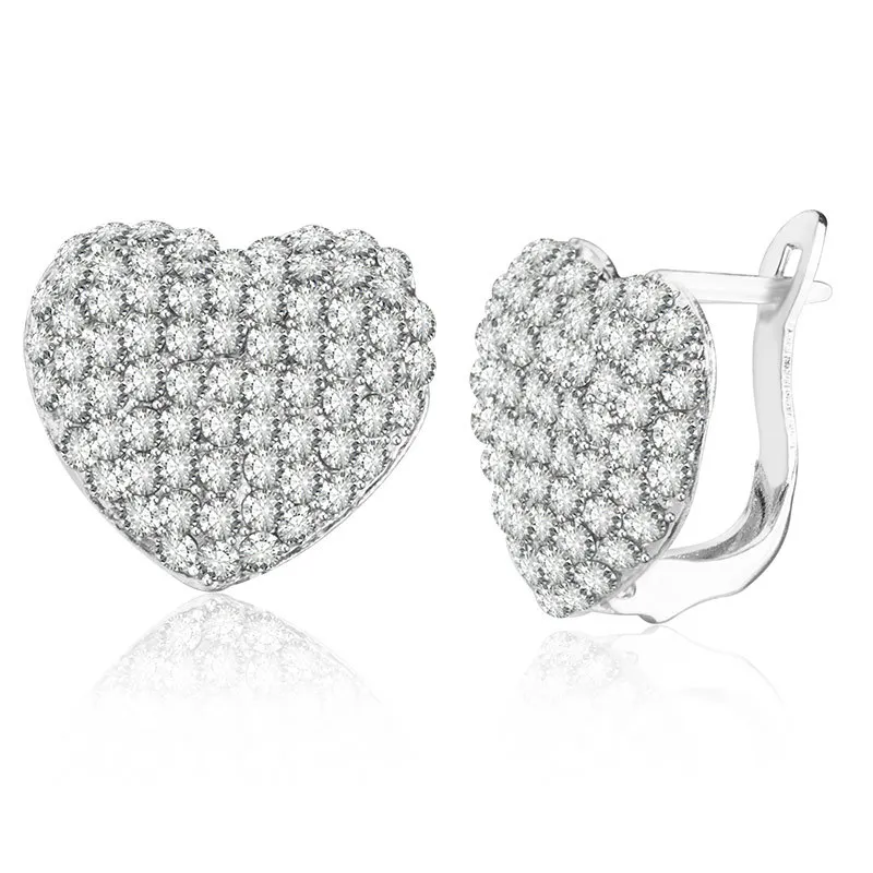 Женские серьги гвоздики в форме сердца|stud earrings|stud earrings for womenearings women girls |
