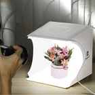 Мини портативный фотостудия фотография фон складной светильник вой короб палатка комплект с мягкими светильник ными полосками для цифровой DSLR
