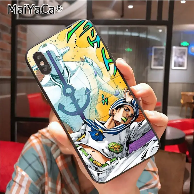 Милый чехол для телефона JoJo's невероятные приключения iphone 11 12 Pro X XS XR MAX 8 7 6 6S Plus 5 SE
