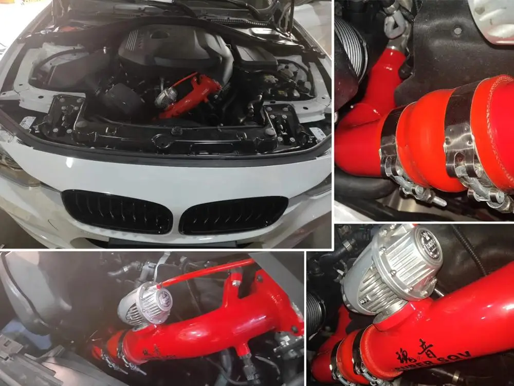 Предохранительный клапан BOV оригинальная посылка Turbo логотип SSQV SQV 4 IV высокая производительность черный серебристый без логотипа YC100385