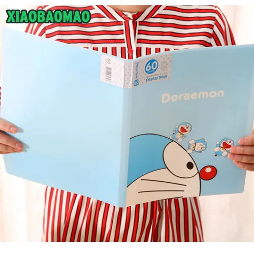Kawaii Мультфильм 10/20 карманов Документ сумка A4 файл вставить Тесты Бумага буклет