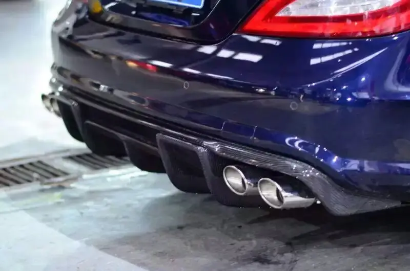 W218 CLS63 AMG задний диффузор из углеродного волокна/R стиль для Mercedes Benz CLS класс 2012-15 |