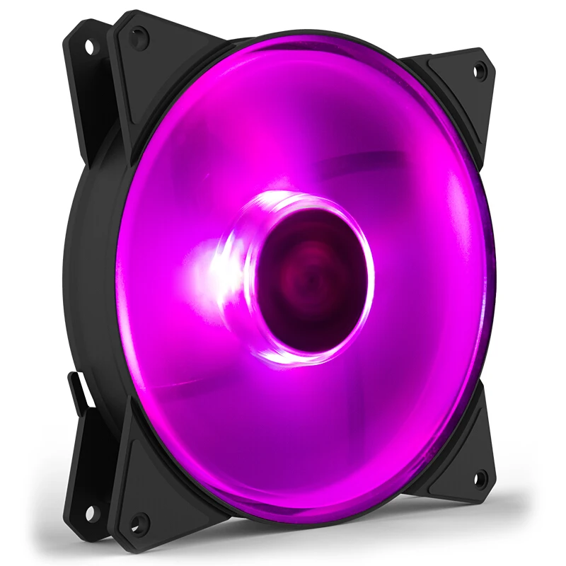 Cooler Master MF140 RGB 14 см RGB 12 В/4PIN чехол для компьютера тихий PWM вентилятор PC cpu кулер радиатор водяного охлаждения 140 мм заменяет вентиляторы
