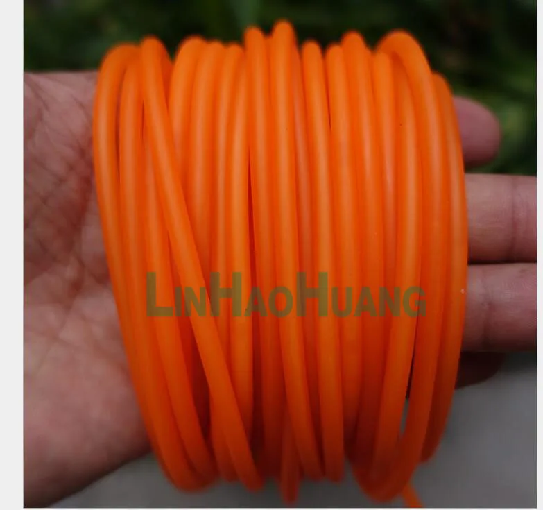 10 м/лот Размер 3060 оранжевый/черный/красный/зеленый натуральная Резиновая лента