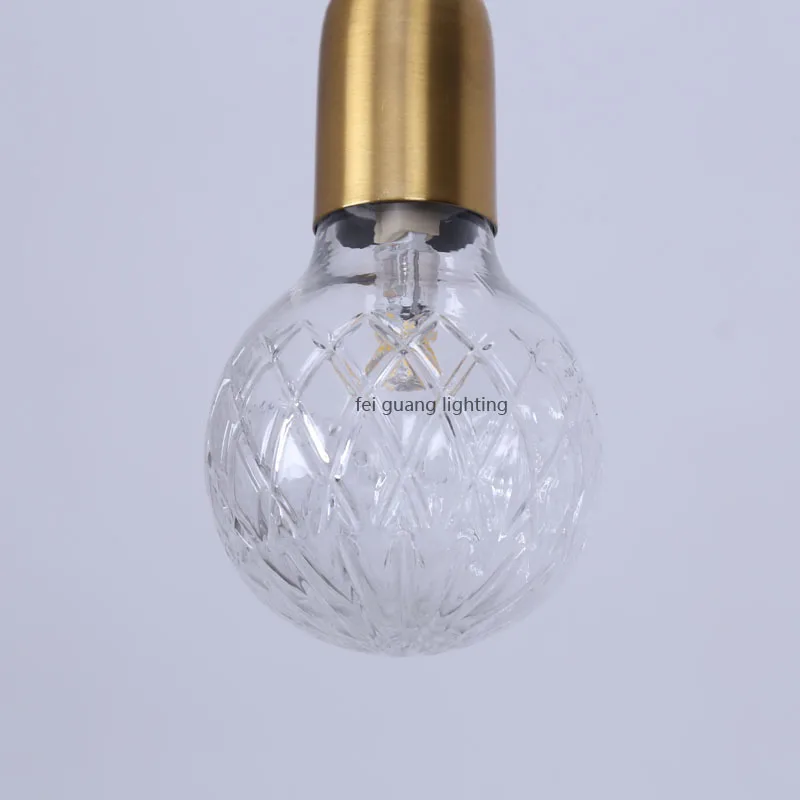 Стеклянный подвесной светильник Постмодернистские прикроватные светильники