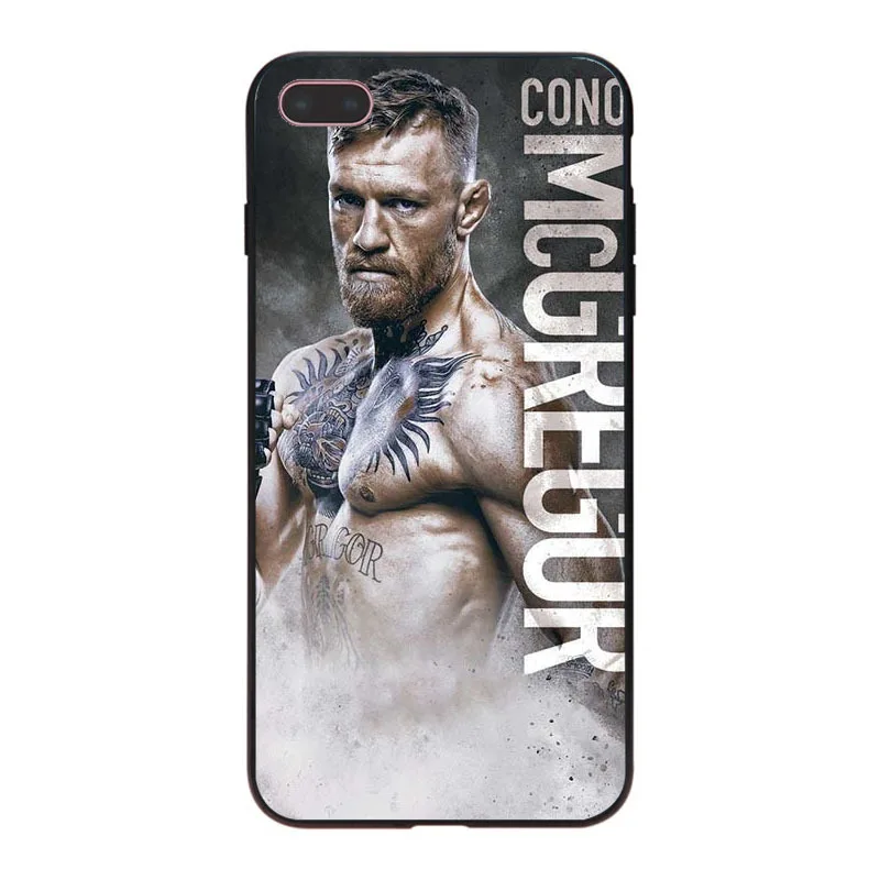 Мягкий чехол из ТПУ MaiYaCa Conor McGregor Irish Fighter для iPhone 8 7 6 6S Plus X 10 5 5S SE 5C|Чехлы-накладки| |