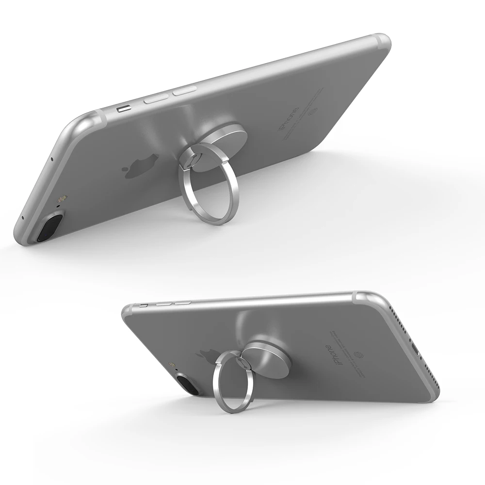 Ascromy мультфильм палец кольцо держатель для мобильного телефона iPhone 7 8X6 Xiaomi mi 8