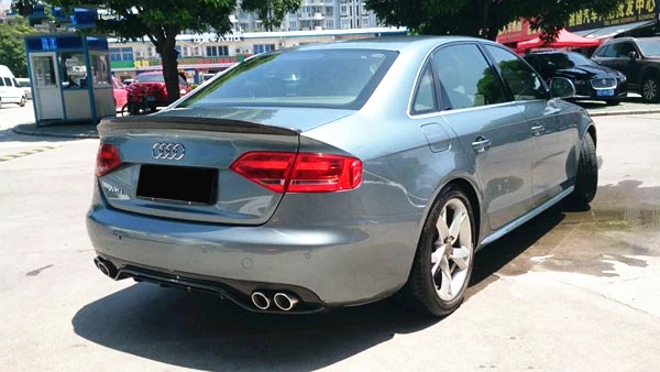 2008-2011 A4 DIFFUSER-ABT Стиль углеродного волокна задний диффузор для Audi A4 B8/не подходит чехлы из термопластичного полиуретана