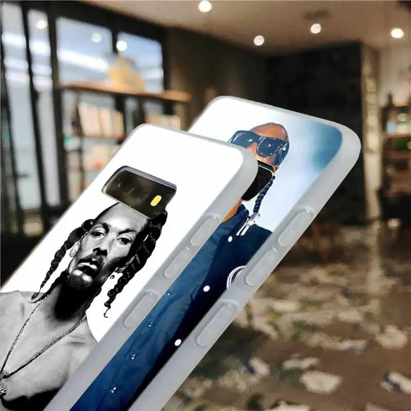 Мягкий чехол для Samsung Galaxy S21 S20 S11 S10 S9 S8 Plus S7 Edge S10e Ultra Snoop Dogg|Бамперы| |