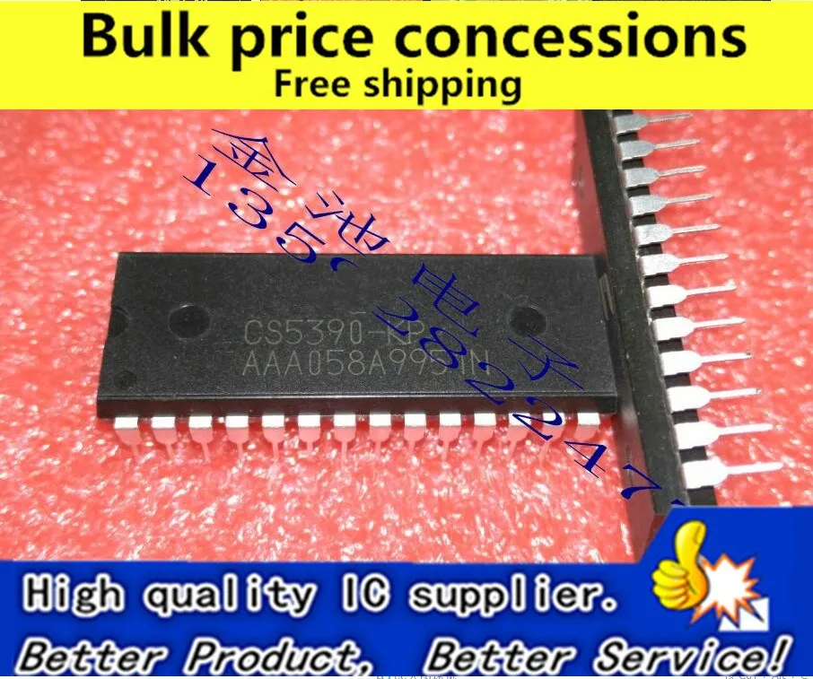 

Бесплатная доставка, партия из 2 предметов CS5390-KP CS5390 DIP-28 IC