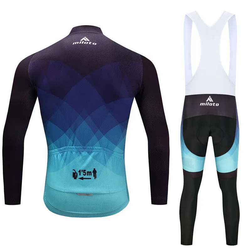 Miloto Pro Team зимний комплект Джерси для велоспорта термальный флис Ropa Ciclismo Invierno MTB