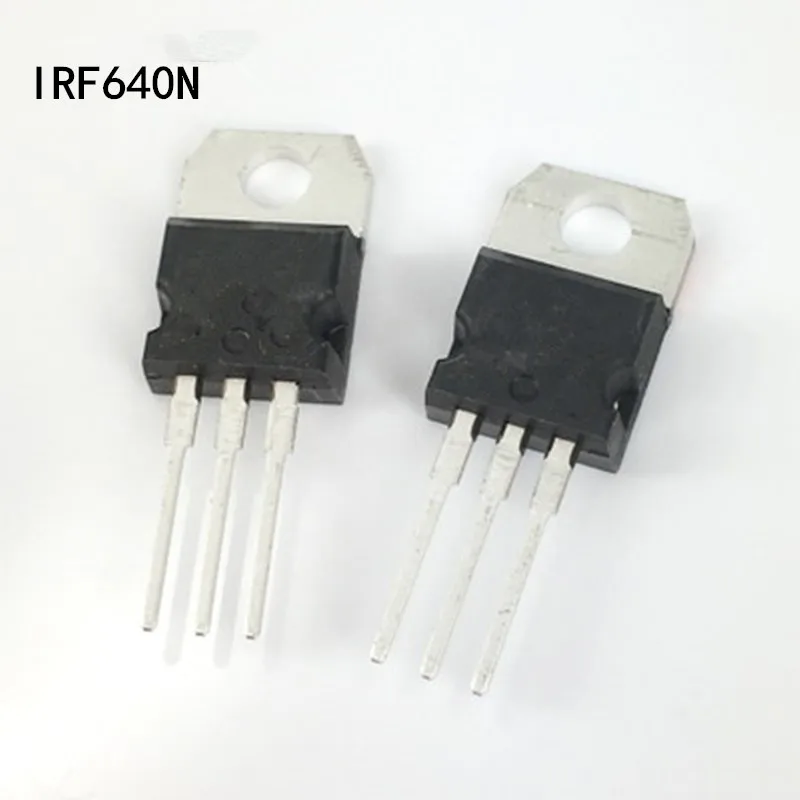 10 шт. IRF640 IRF640PBF TO 220 MOSFET N Channel 200 в 18 Ампер новинка|n-channel|n-channel mosfet |