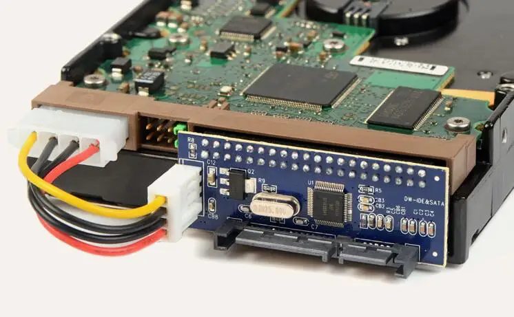 40Pin 3 5 "IDE К 22Pin SATA адаптер конвертер жесткий диск разъем чипсет |