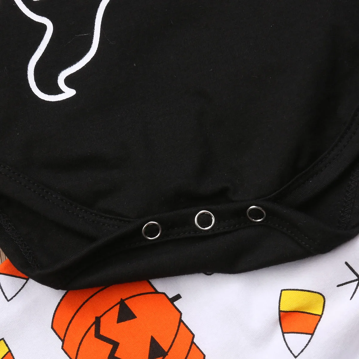 3 шт. Детский комбинезон с длинным рукавом принтом в виде тыквы | Детская одежда и