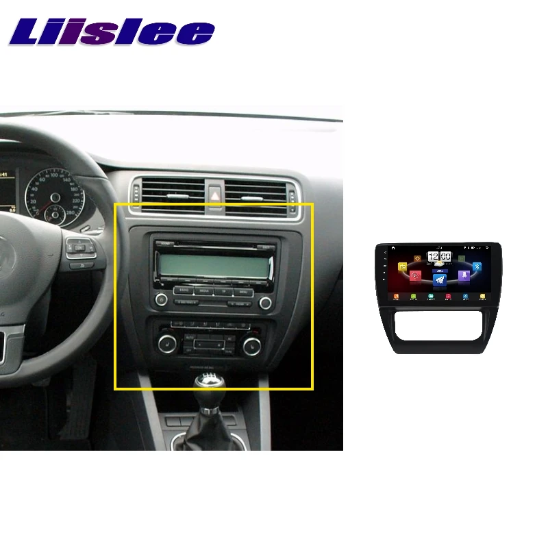 Для Volkswagen VW A6 Jetta 2011~ LiisLee Автомобильный мультимедийный ТВ DVD gps аудио Hi-Fi Радио Стерео Стиль навигация NAVI