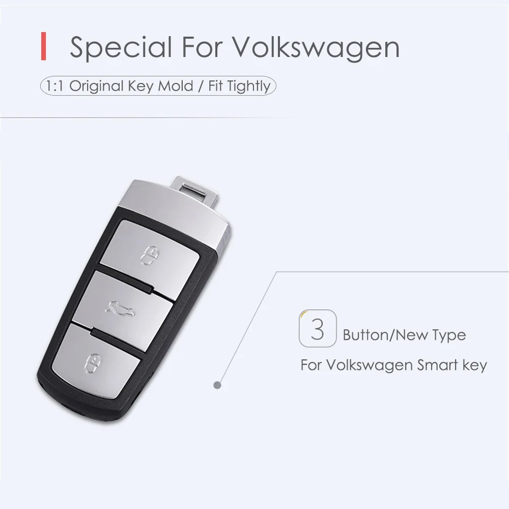 Чехол CHSKY из ТПУ для ключа volkswagen vw чехол passat cc автомобиля ключей аксессуаров