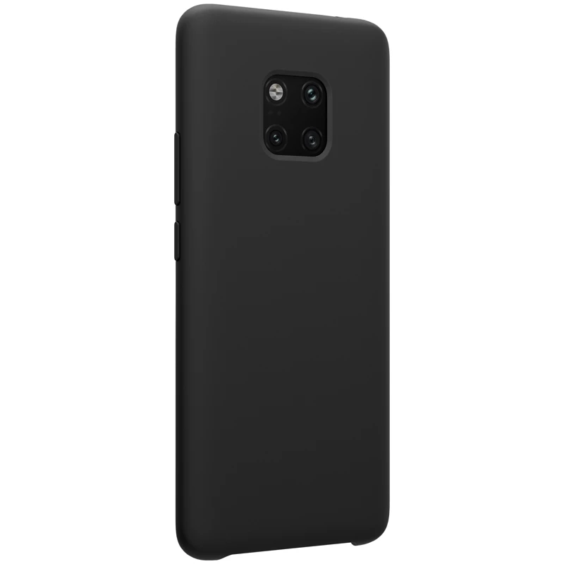 Жидкий силиконовый чехол для Huawei mate 20 pro Оригинальный Nillkin flex из чистого силикона