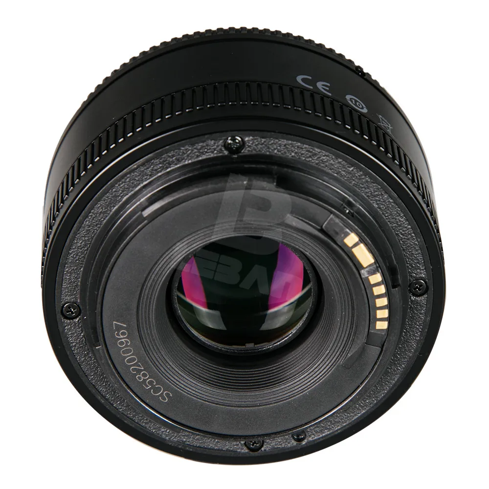 Объектив YONGNUO YN50mm f1.8 YN EF 50 мм f/1 8 AF апертура YN50 автофокус для цифровых зеркальных