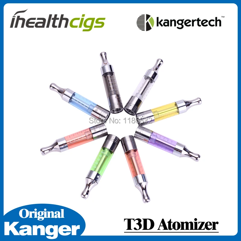 5 шт./много 100% оригинальный атомайзер Kanger T3D Обновление от T3S двойной клиромайзер