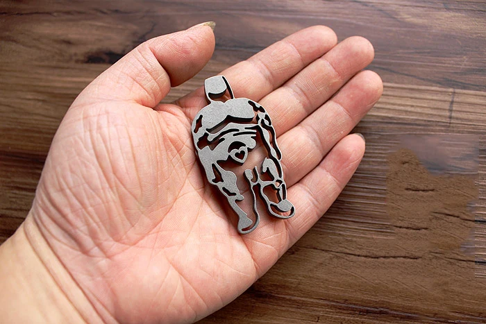Lucky Fat Man EDC Gear титановая цепочка для ключей сверхлегкая подвеска на ремешке