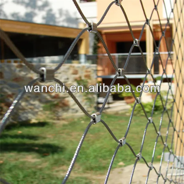 Stainless steel aviary mesh of cable netting for Germany Market |