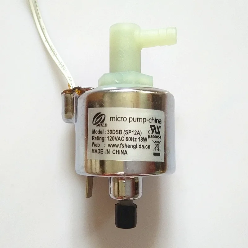 SP12A паровой буксировочный электромагнитный насос напряжение 120VAC 60Hz мощность 18