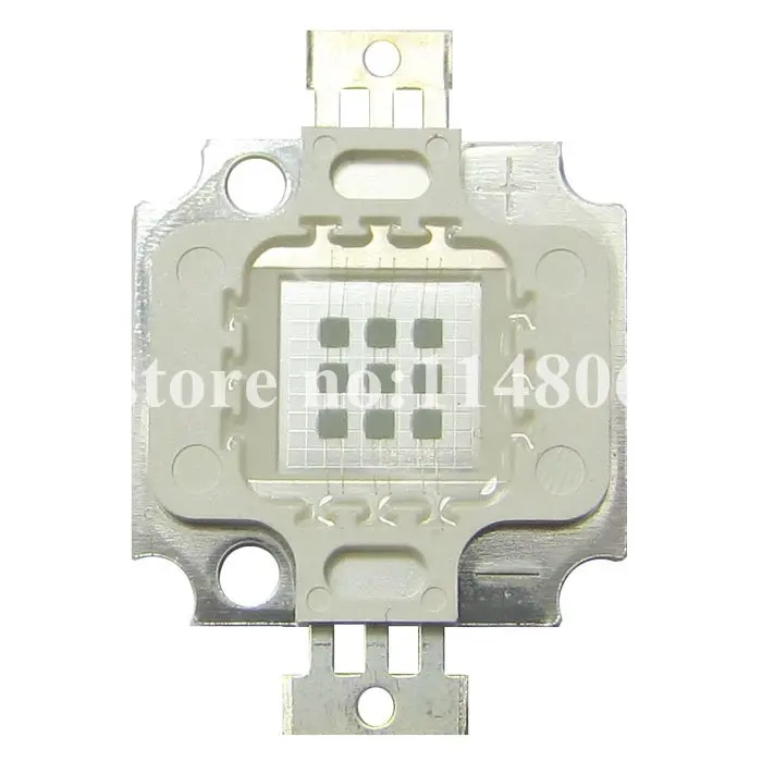 10 Вт квадратный основа УФ ультрафиолетовый 395nm SMD светодиодный светильник