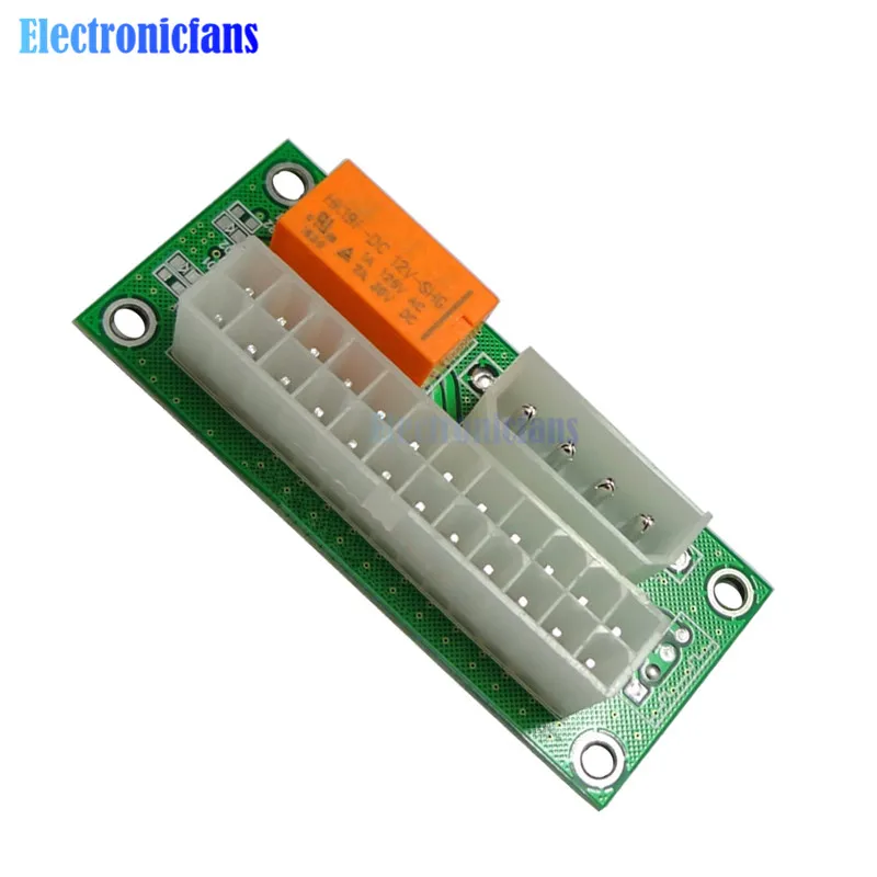 ATX 24Pin к Molex 4Pin Dual PSU источник питания синхронизация стартер удлинитель Кабель