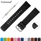 Ремешок из натуральной кожи для наручных часов, аксессуары для часов, браслет для мужчин и женщин, подарок, 16 мм 18 мм 20 мм 22 мм 24 мм