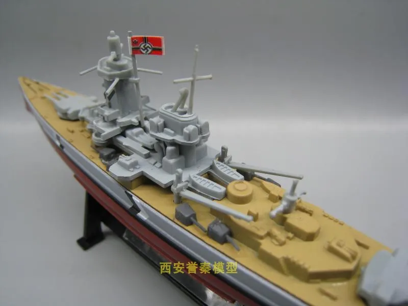 Модель военной игрушки AMER масштаб 1/1000 боевой корабль Lutzow 1941 литая металлическая
