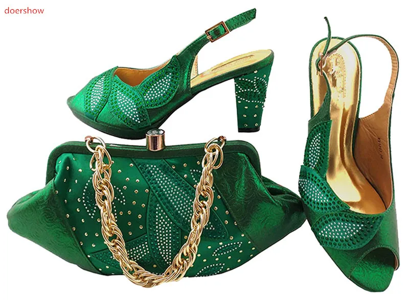 Doershow Новое поступление африканская модель модные женские туфли лодочки высокого