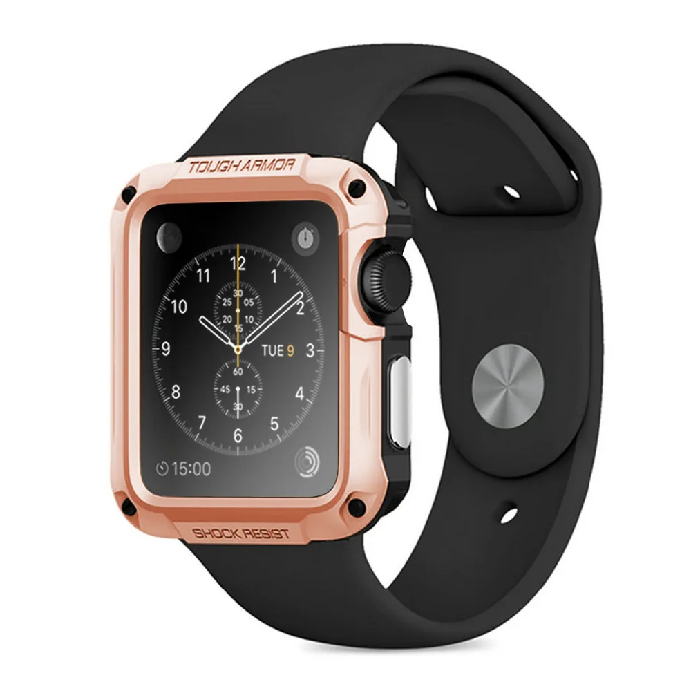 Лидер продаж Жесткий Чехол на весь экран для Apple Watch 40 мм 44 защитный чехол со