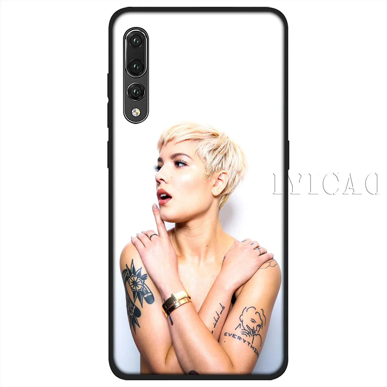 Мягкий силиконовый чехол IYICAO Halsey Fountain Kingdom для Huawei P30 P20 Pro P10 P9 P8 Lite Mini 2017 2016 P smart Z 2019