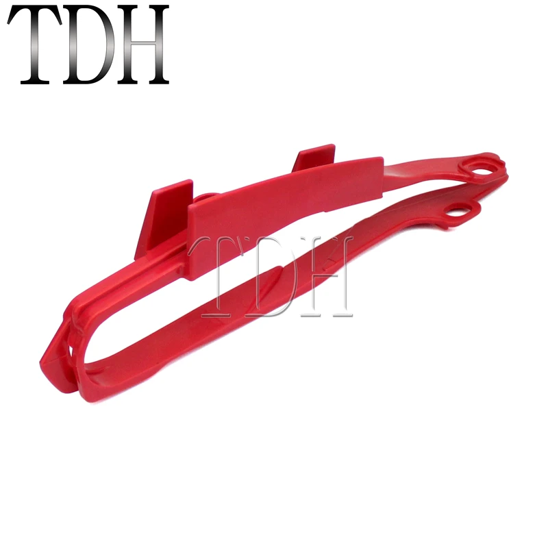 Красная Защитная направляющая цепи для мотокросса кроссового мотоцикла Honda CR CRF