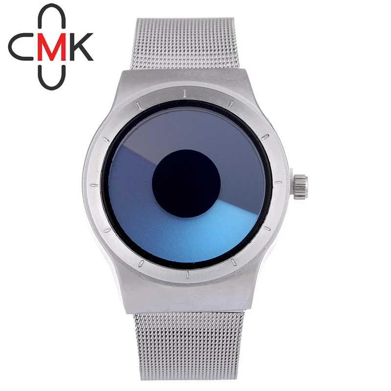 CMK мужские повседневные часы с двумя поворотными столами женские деловые