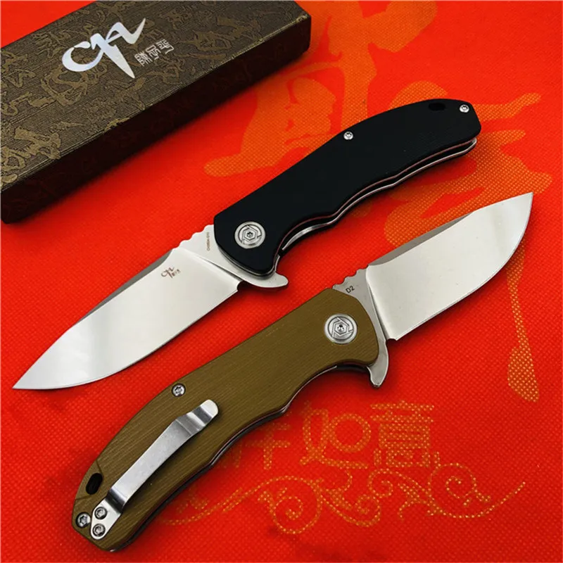 CH складной нож CH3504 G10 ручка D2 Лезвие Керамический шариковый подшипник Открытый